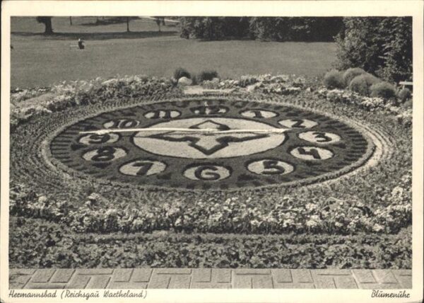 Hermannsbad Blumenuhr