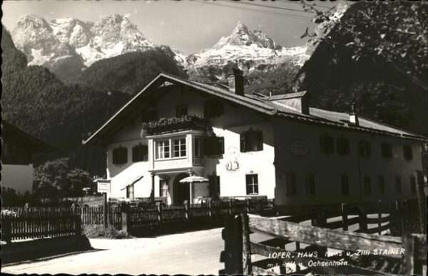 Lofer Haus Hans Zilli Stainer