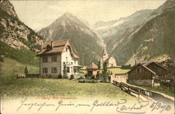 Goeschenen Berg Ruh