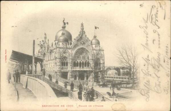Exposition Universelle Paris 1900 Palais de l Italie