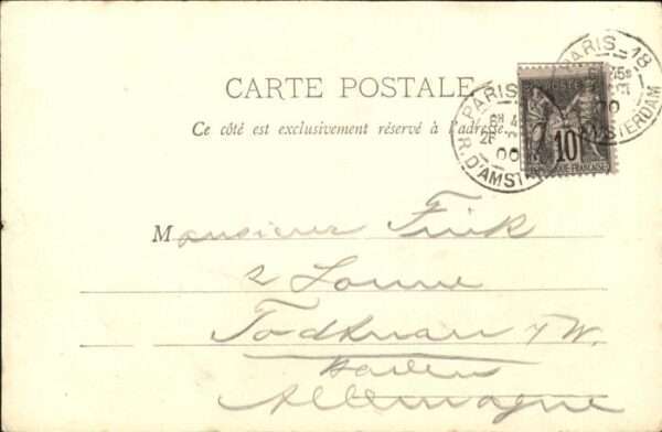 Exposition Universelle Paris 1900 Palais de l Italie – Bild 2