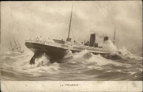 Dampfer Oceanliner La Provence
