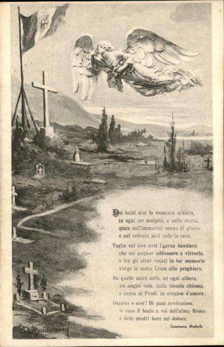 Kriege Engel Gedicht Italien