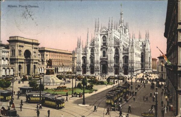 Strassenbahn Piazza Duomo Milano Strassenbahn