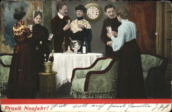 Neujahr Uhr