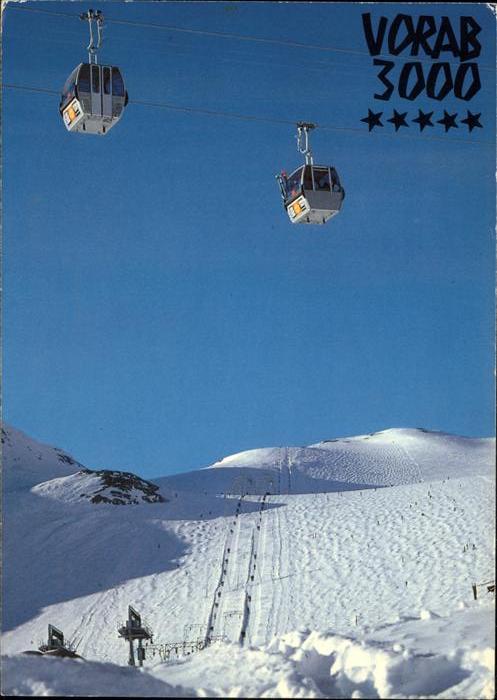 Seilbahn Vorab 3000 Graubünden