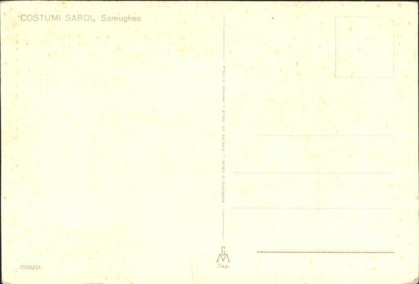 Trachten Sardegna Samugheo – Bild 2