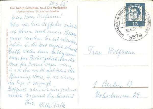 Trachten Schwalm Verlobten – Bild 2