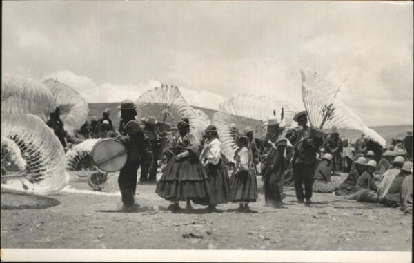 Tanz Taenzer Bolivien Eingeborene