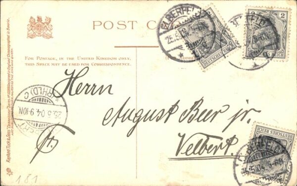 Kuenstlerkarte John Hassall ye Postilion – Bild 2