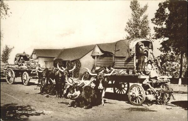 Afrika Afrique Africa Treckwagen der Buren