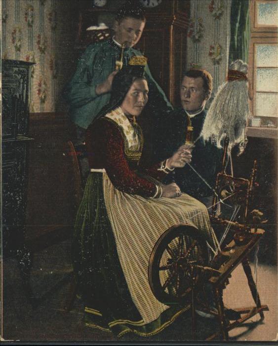 Trachten Hessen Hessen Spinnrad