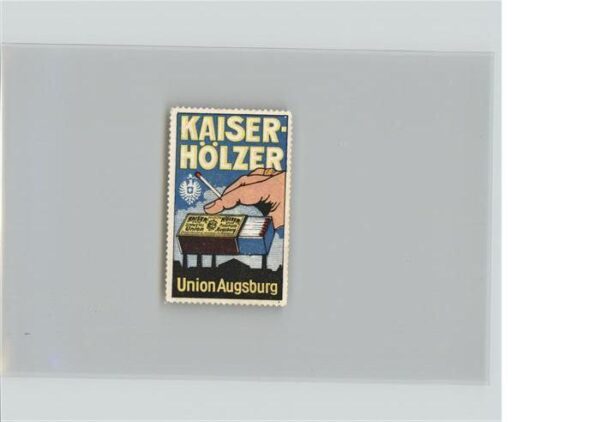 Werbung Kaiserhölzer Union Augsburg