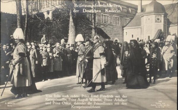 Adel Beisetzung Deutsche Kaiserin