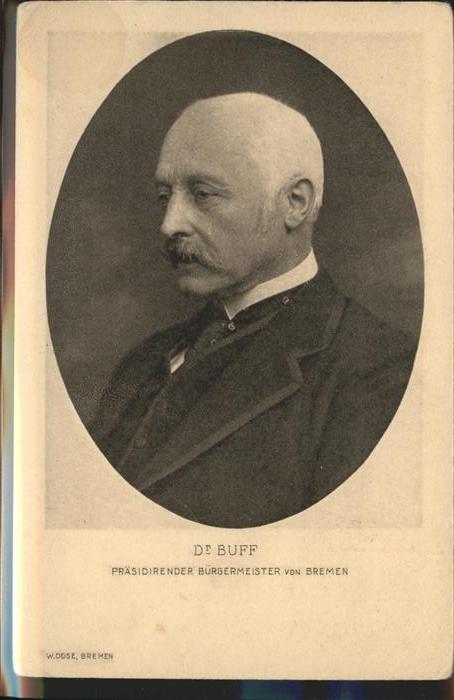 Schwarz Weiss Rot Dr Buff Bürgermeister Bremen