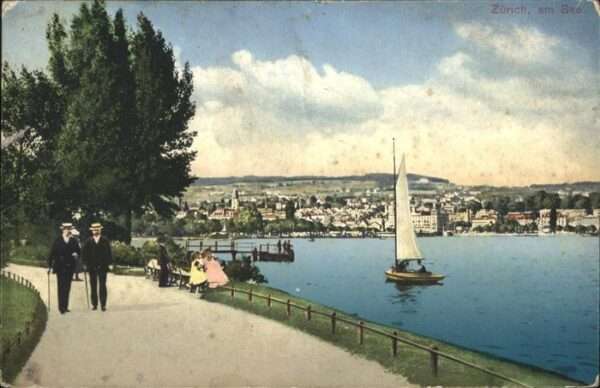 Zuerich Segelboot