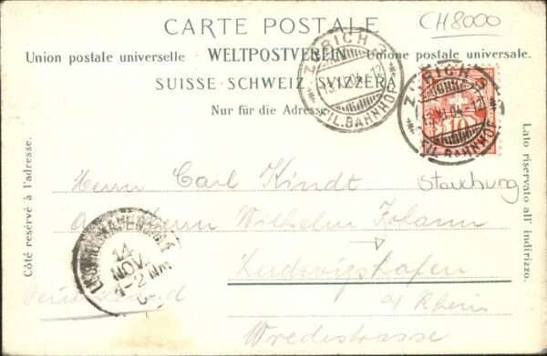 Zuerich Rothes Schloss Tonhalle Boot – Bild 2