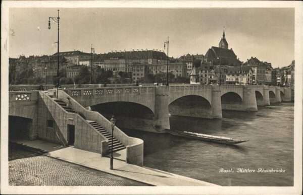Basel BS Mittlere Rheinbrücke