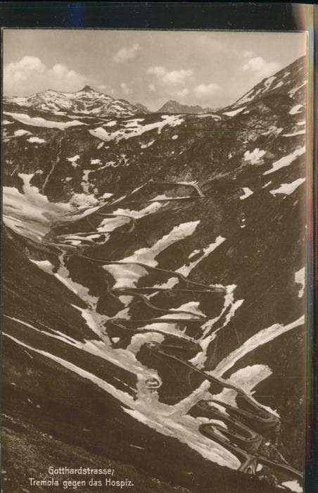 Gotthardpass Gotthardstrasse