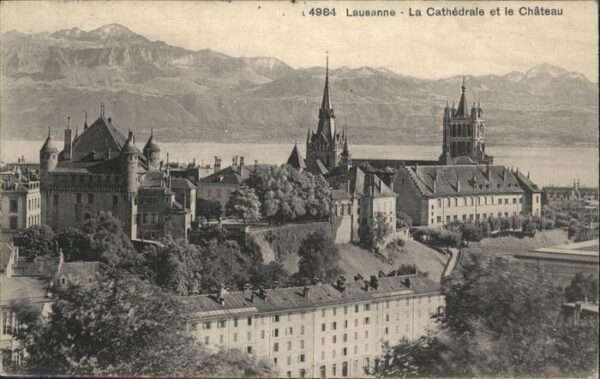 Lausanne VD Cathedrale Chateau