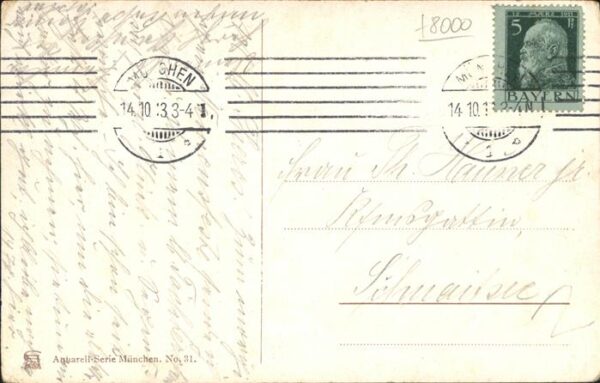 Wagner Richard Kuenstler München Isarfar No 31 – Bild 2