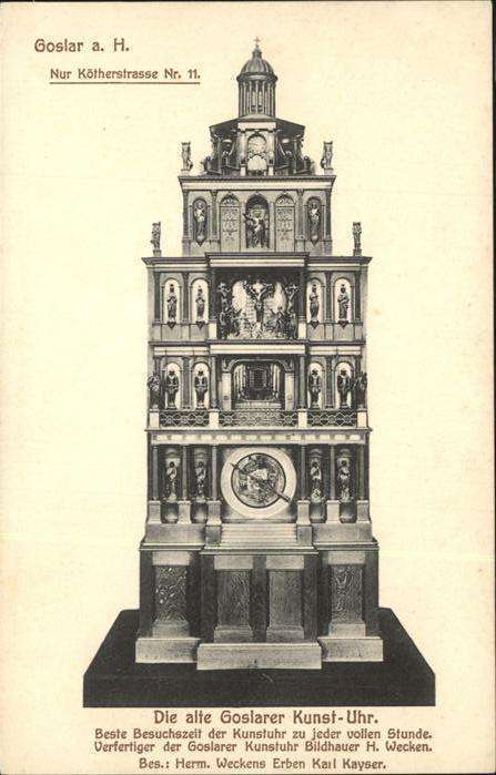 Uhren Goslar H Wecken