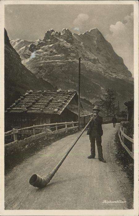 Alphorn Alphornbläser