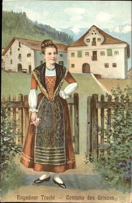 Trachten Engadiner Tracht