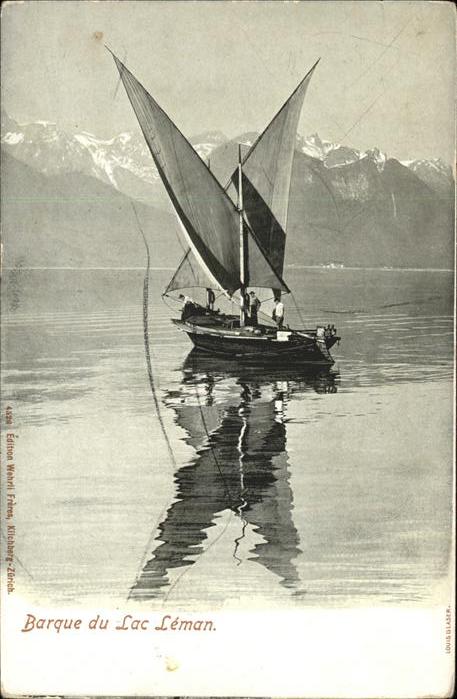 Segelboote Lac Leman