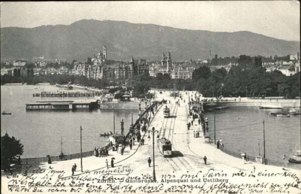 Strassenbahn Zürich Quaibrücke