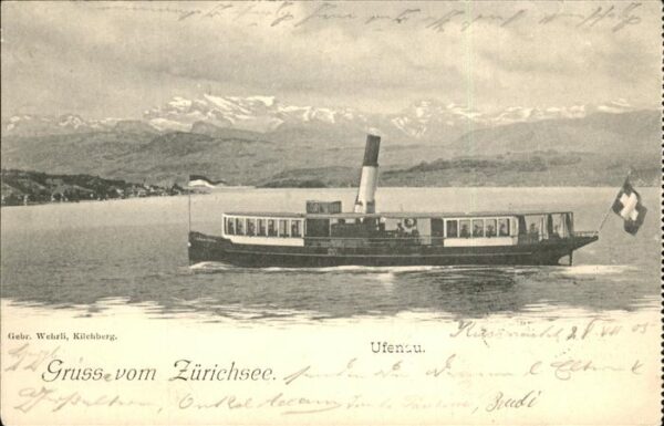 Dampfer Binnenschifffahrt Zürichsee
