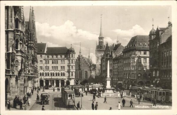 Strassenbahn München Marienplatz