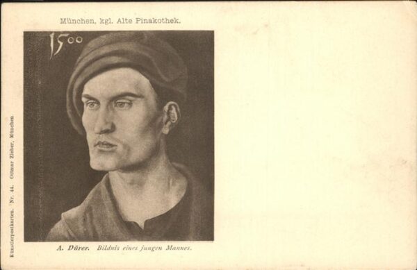 Kuenstlerkarte Nr 44 A Dürer München Pinakothek