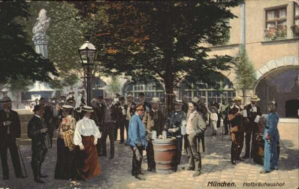 Hofbraeuhaus Muenchen Bier Hofbräuhaushof