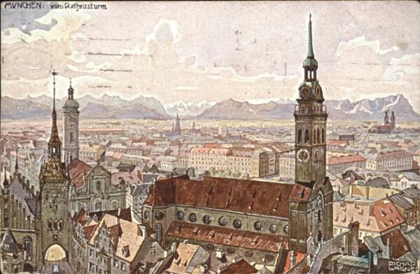 Wagner Richard Kuenstler No 38 München