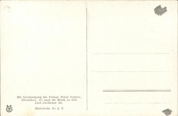 Liederkarte Warum ist es am Rhein so schön – Bild 2
