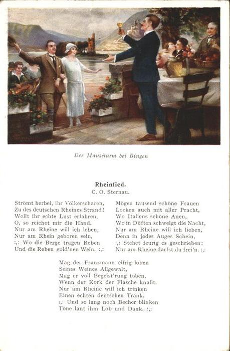 Liederkarte Rheinlied Nr 11
