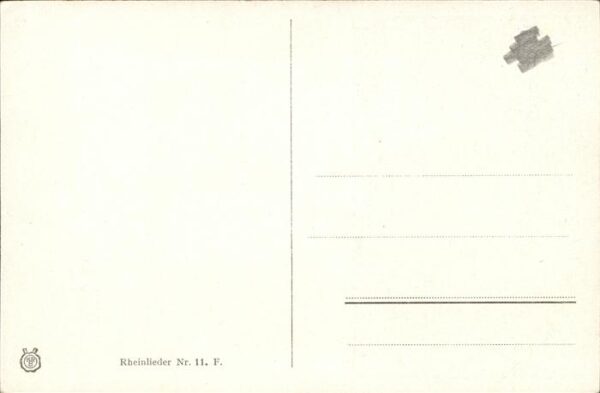 Liederkarte Rheinlied Nr 11 – Bild 2