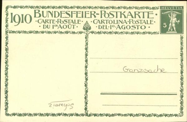 Bundesfeier Schweiz Wächter Pro Patria – Bild 2