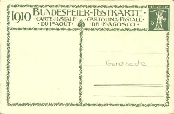 Bundesfeier Schweiz Wächter Pro Patria – Bild 2