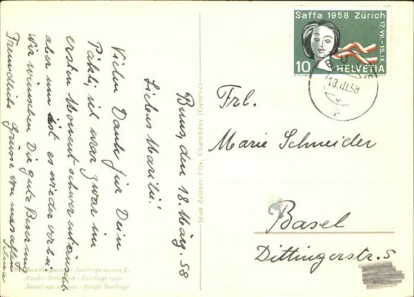 Blumen Künstlerkarte – Bild 2