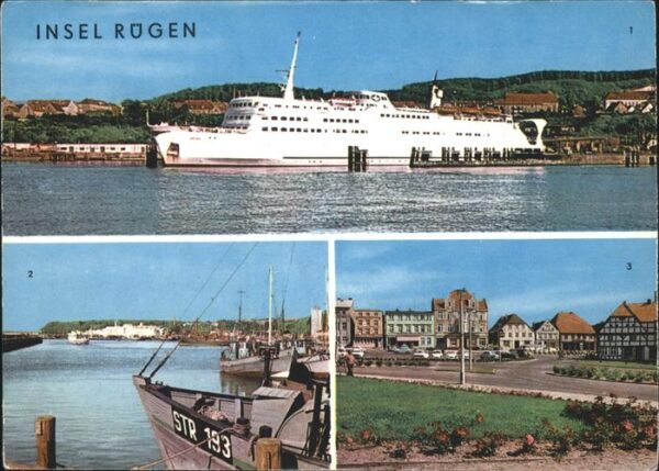 Schiffe Ships Navires Insel Rügen
