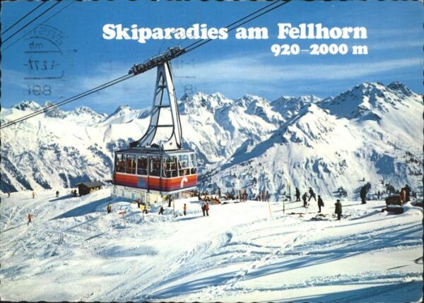 Seilbahn Fellhorn Oberstdorf