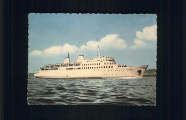 Schiffe Ships Navires MS Sassnitz Eisenbahnfährschiff