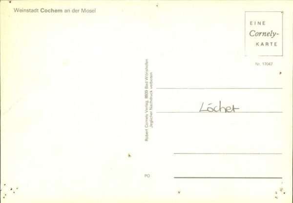 Dampfer Binnenschifffahrt Cochem – Bild 2