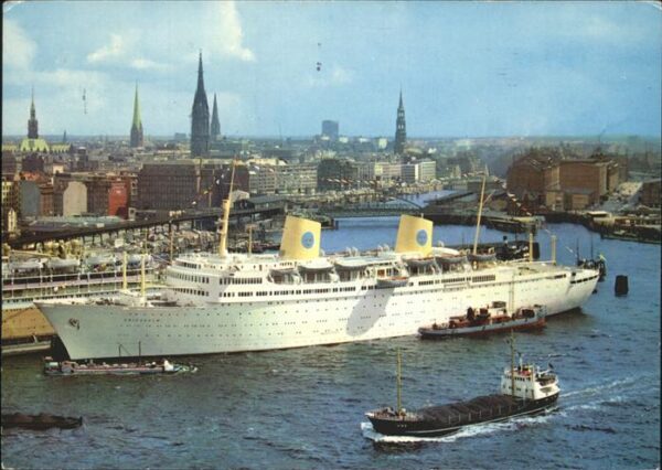 Dampfer Oceanliner Hamburg