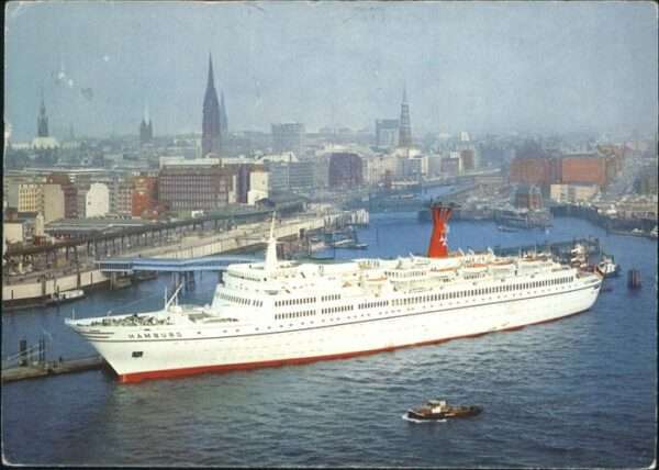 Dampfer Oceanliner TS Hamburg