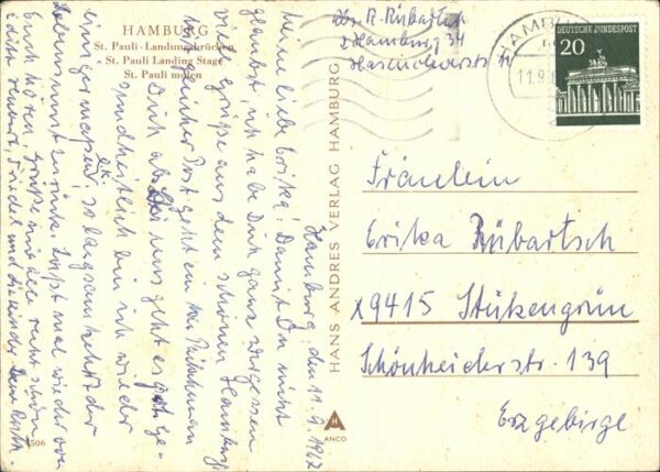 Dampfer Binnenschifffahrt Alsterdorf Hamburg – Bild 2