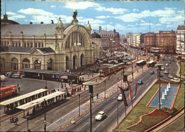 Bahnhof Strassenbahn Frankfurt am Main