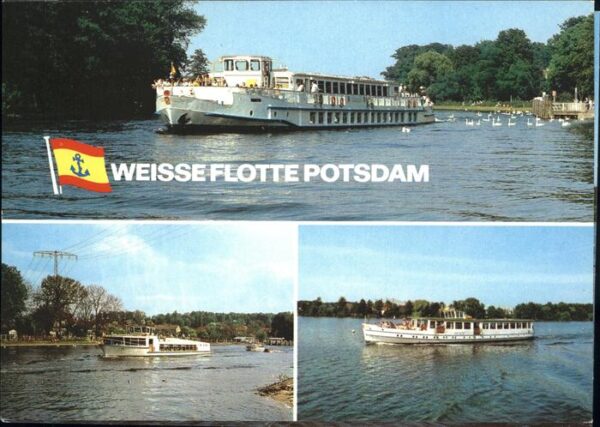 Schiffe Ships Navires Caputh Weisse Flotte Potsdam